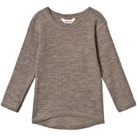 Joha Blouse - Laine - Marron Chiné - - 110 - Blouse