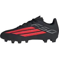 Adidas Chaussure de sport 'F50 Club' rouge foncé / noir / blanc