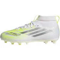 Adidas Chaussure de sport 'F50 Sparkfusion League' jaune / gris argenté / blanc