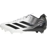 Adidas Chaussure de foot 'Adizero Electric II' gris foncé / noir / blanc