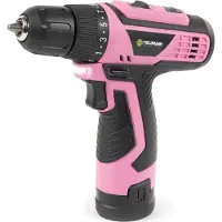 Fieldmann Perceuse AKU 12V rose FDV 10249-A (1x1,5 Ah)