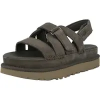 Ugg Sandales Goldenstar Gleam pour femme, en cuir suédé, avec fermeture velcro, taille 39 (EU)
