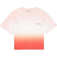 Garcia T-Shirt saumon / rosé / rouge / blanc