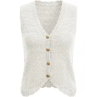 Imily Bela Cardigan blanc cassé