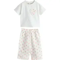Next Pyjama 'Valentine' rouge / blanc