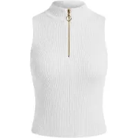 Imily Bela Tops en tricot blanc