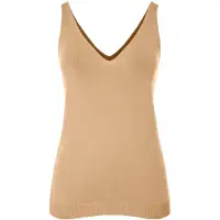 Imily Bela Tops en tricot abricot