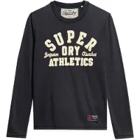 Superdry T-Shirt 'Athletic' crème / marine