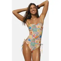 Friends Like These Maillot de bain bleu / jaune / rouge