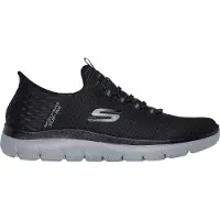 SKECHERS Slip-ins Summits High Range Herren Sneaker Schwarz/Grau