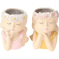 Kaemingk Pot à plantes fille LILLI