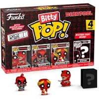 Funko POP! Pop! Dinopool - Bitty POP Marvel Figurki Winylowe - Zestaw 4 szt.