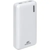 Rivacase VA2572 Lithium Polymer (LiPo) 20000 mAh Blanc
