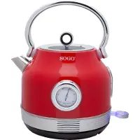 Sogo Bouilloire 1,8L Rétro Beige-2200W