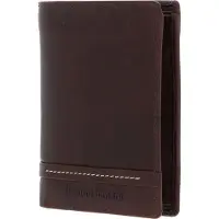 Bruno Banani Cuir porte-monnaie Atlanta Flip Wallet Brown brun