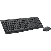 Logitech Pack 2en1 (Clavier/Souris) sans fil MK370 Combo Business (Noir)