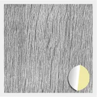 vidaXL Couverture de vis auto-adhésive 12 pcs Gris Sonoma