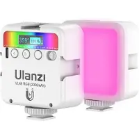 Ulanzi VL49 Lampe vidéo LED multicolore RGB - Blanche