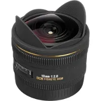 Sigma Objectif EX - Fonction Fisheye - 10 mm - f/2.8 DC HSM - Nikon F