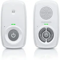 Motorola Babyphone Audio MBP 21 sans fil Dect Blanc
