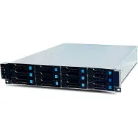 Fantec SRC-2012X07-12G/6G 2HE 550mm sans bloc d'alimentation