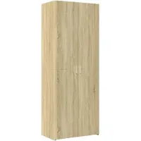 vidaXL Highboard chêne Sonoma 70x42,5x185 cm Matériau dérivé du bois
