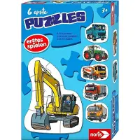 Noris 6 premiers puzzles - Véhicules (20 pièces)