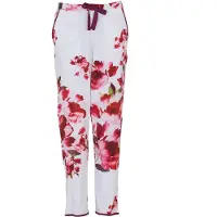 Cyberjammies Pantalon de pyjama 'Isabella' rouge / blanc