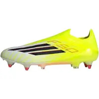 Adidas Chaussure de foot 'F50 Elite' citron / gris / rouge sang / noir