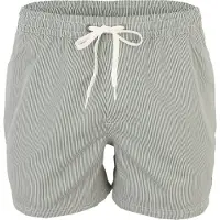 Quiksilver Shorts de bain 'DELUXE 1' vert foncé / blanc