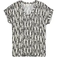 Garcia T-shirt à Manches Courtes Et Col En V N260202