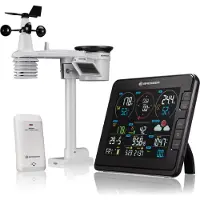 Explore Scientific Centrale météo WIFI professionnelle BRESSER avec mesure de l’intensité lumineuse et des UV