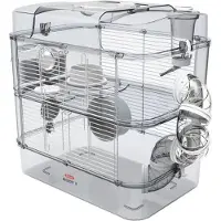 Zolux - Cage pour hamsters, souris et gerbilles RODY 3" Duo