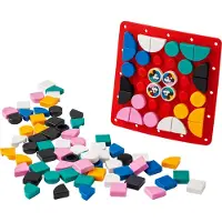 LEGO 41963 DOTS Mickey et Minnie Ecussons créatifs, kit de bricolage pour décorer vêtements, sacs à dos, accessoires, activité créative pour enfants