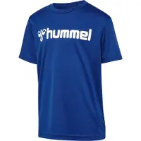 Hummel T-Shirt fonctionnel bleu cobalt / blanc