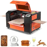 Vevor Graveur Laser CO2 50 W Machine à Graver Laser CO2 500x300 mm