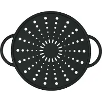 EMSA protection anti-projections SMART KITCHEN, 260 mm, anthracite 6in1 : protection anti-projections, passoire, dessous de plat, plaque de cuisson, surcuisson