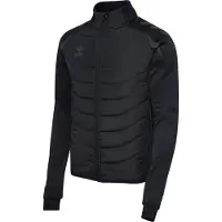 Hummel Veste de sport gris / noir