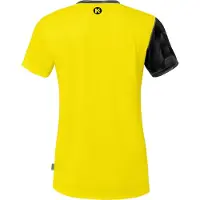 Kempa T-shirt Athletics 29 pour femmes - jaune citron/noir, taille : S