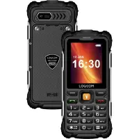 Logicom Téléphone portable basique Xtrem 60 4G Double nano SIM 128 Mo 2.4" Noir