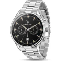 Maserati Hommes Montre Tradizione NA Date à guichet Bracelet en acier inoxydable R8873646004