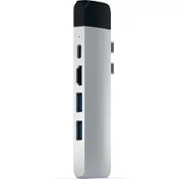 Satechi ST-TCPHES station d'accueil USB 3.2 Gen 1 (3.1 Gen 1) Type-C Argent