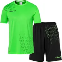 Uhlsport Score 26 Short Sleeve Set Vert,Noir 3XL Homme