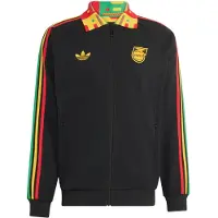 Adidas Jamaica Homme - Vestes Zippees, Noir - Taille XL - Poly Tricot