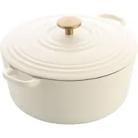 BK Cocotte BK Bourgogne Stoofpot Cream White 28 cm