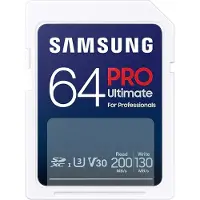 Samsung Carte Mémoire Sdxc Pro Ultimate 64 Gb (mb-sy64s/ww)