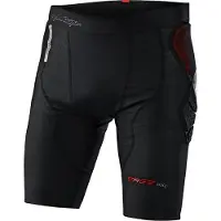 Troy Lee Designs Stage Ghost D3O, short protecteur unisexe ,Noir ,XL