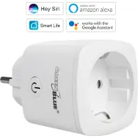 Greenblue Wifi Smart Prise Wi-Fi WLAN Prise intelligente Plug Plug Alexa Google Home Google Assistant Siri Smart Home 2.4Ghz