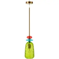 J-Line Plafonnier Laurence Verre Mixte