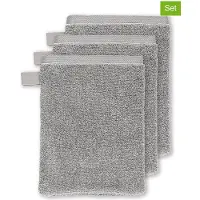 Vtwonen Serviette de Douche VT Wonen Groove Anthracite Coton (Lot de 3)